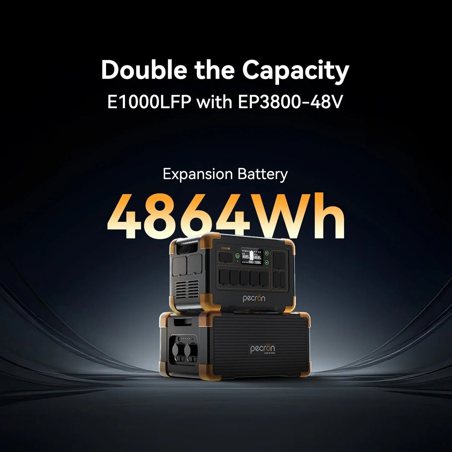 PECRON EP3800-48V Expansion Battery 3840Wh