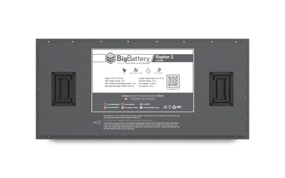BigBattery 72V RAPTOR 2 LiFePO4 Battery | 7.68kWh | Game-Changing Power for Golf Carts