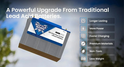 Battle Born 100Ah 12V LiFePO4 Deep Cycle Battery