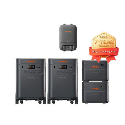Jackery Solar Generator 5000 Plus Portable Backup Power Station With 7200W Rated Power And 14400W Surge 120V 240V