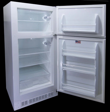 SunStar 16CU Solar/DC Refrigerator - White ST-16RF-W