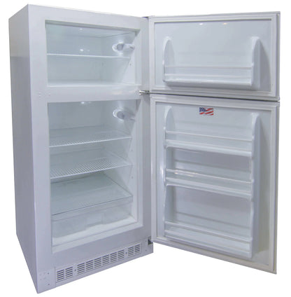 SunStar 16CU Solar/DC Refrigerator - White ST-16RF-W