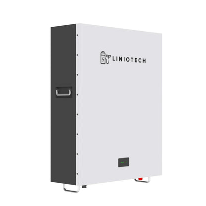 LINIOTECH 10kWh 51.2V 200Ah Lifepo4 Power Reserve Battery Storage Wall Mounted
