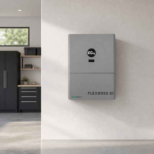 EG4 FlexBOSS21 16kw AC Hybrid Inverter | 48V Split Phase | 21kW PV Input lifestyle hero image