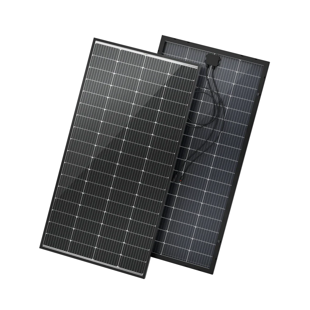 BougeRV 200 Watt Rigid Bifacial 10BB Mono Solar Panel