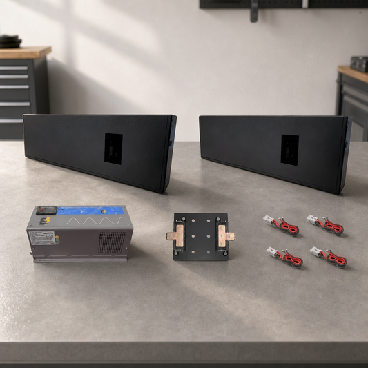 BatteryEVO 12V Razorback 2X Inverter Kit (460Ah - 6 kWh | 3kW Inverter) lifestyle hero image