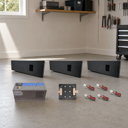 BatteryEVO 12V Razorback 3X Inverter Kit (690Ah - 9 kWh | 3kW Inverter) lifestyle hero image