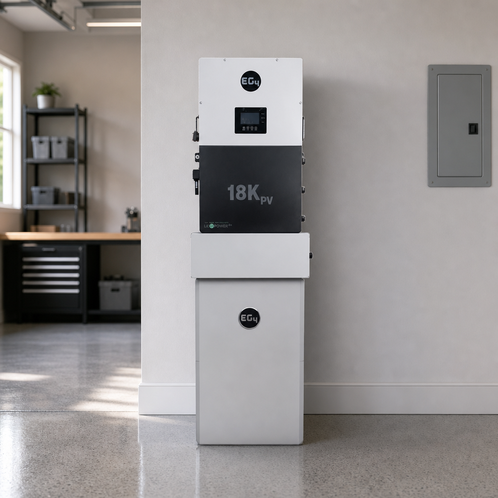 EG4 PowerPro System (ESS) 18kPV 14.3kWh lifestyle hero image