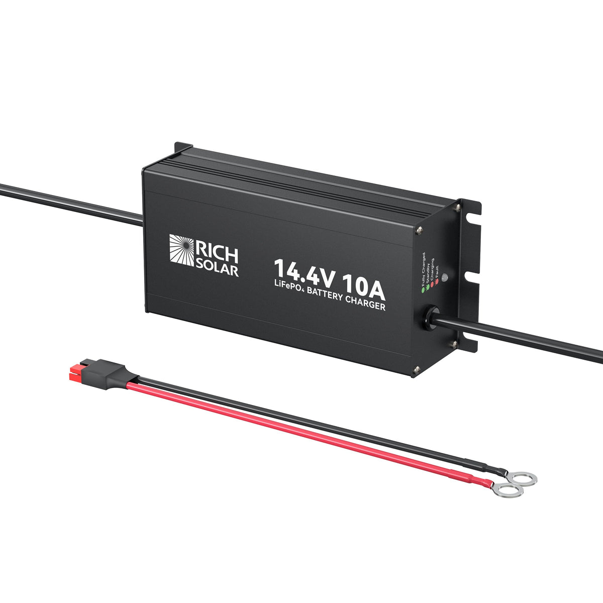 12V(14.6V) 10A | 100-240VAC | 12V LiFePO4 Battery Charger