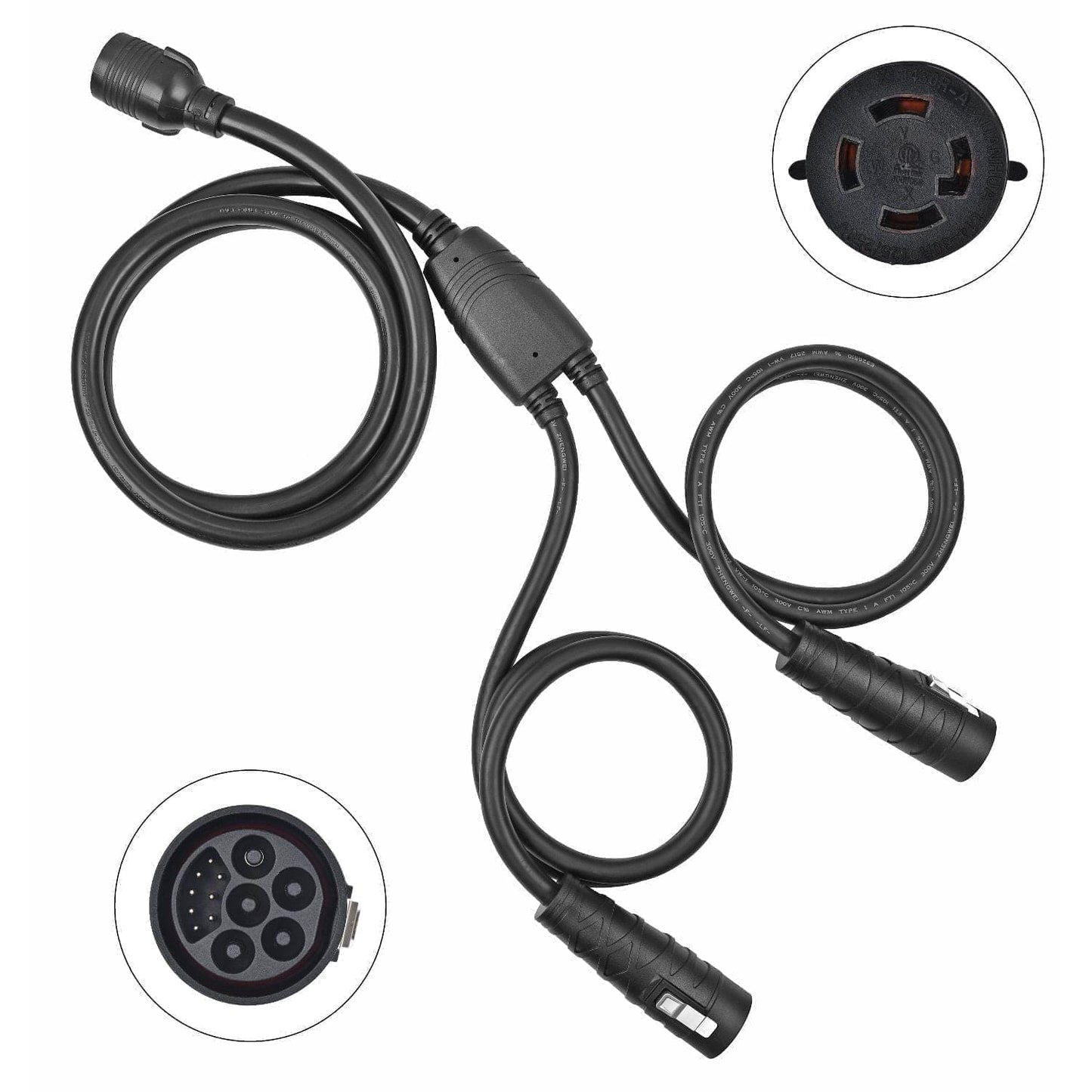 Nature's Generator Lithium 3600 Combiner Cable For Dual Unit Power Expansion 240V 30A Systems