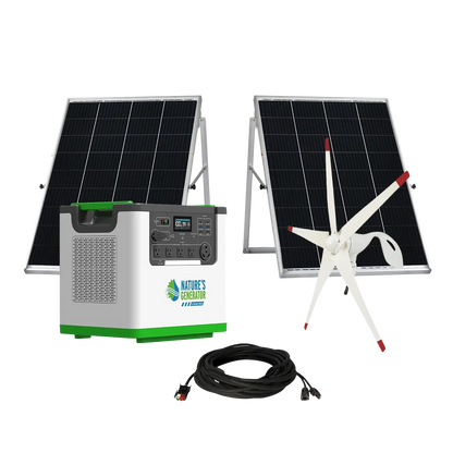 Nature's Generator Lithium 3600 Solar and Wind Generator