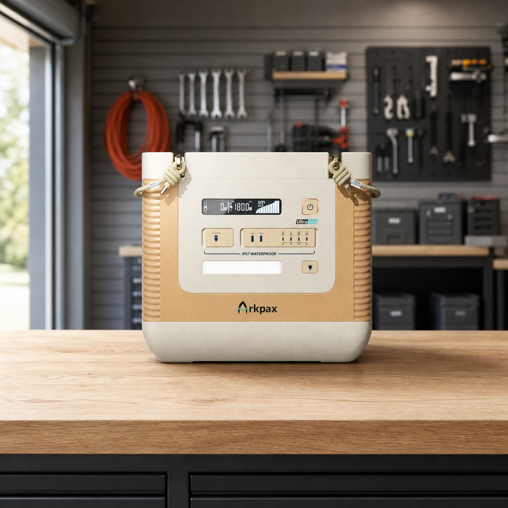 Arkpax Ark - IP67 Portable Power Station lifestyle hero image