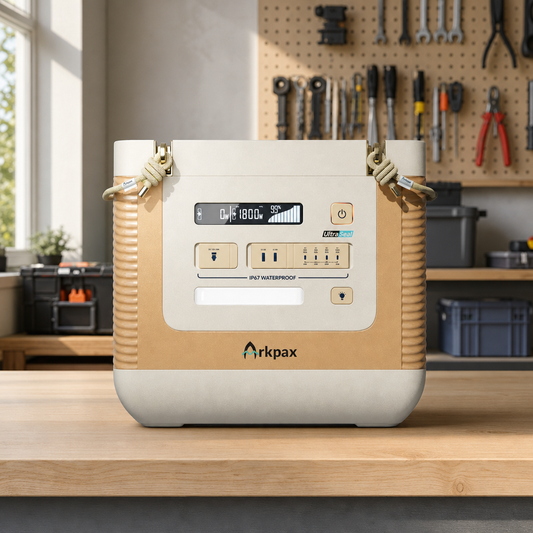 Arkpax Ark Evo - IP67 Portable Power Station lifestyle hero image