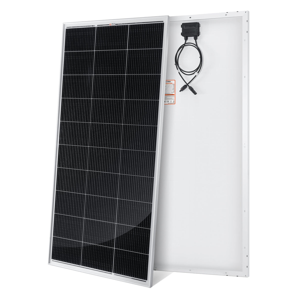 MEGA 200 | 200 Watt Solar Panel | Premier 12V Off-Grid Solar Panel for RVs Cabins, Boats | 25-Year Output Warranty | UL Certified