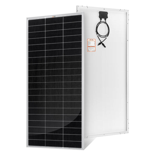 MEGA 200 MAX | 200 Watt 24 Volt Solar Panel | Premium 24V Off-Grid Solar Panel for RVs, Trailers, Cabins | 25-Year Output Warranty | UL Certified