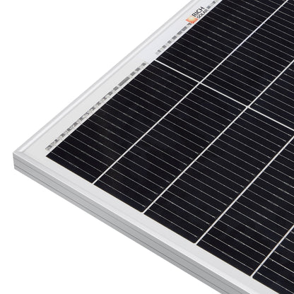 MEGA 200 MAX | 200 Watt 24 Volt Solar Panel | Premium 24V Off-Grid Solar Panel for RVs, Trailers, Cabins | 25-Year Output Warranty | UL Certified