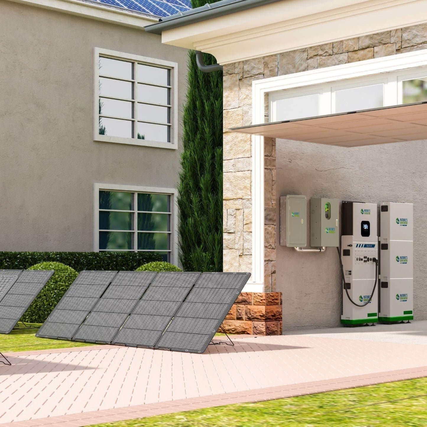 Nature's Generator MyGrid 10K Solar Battery