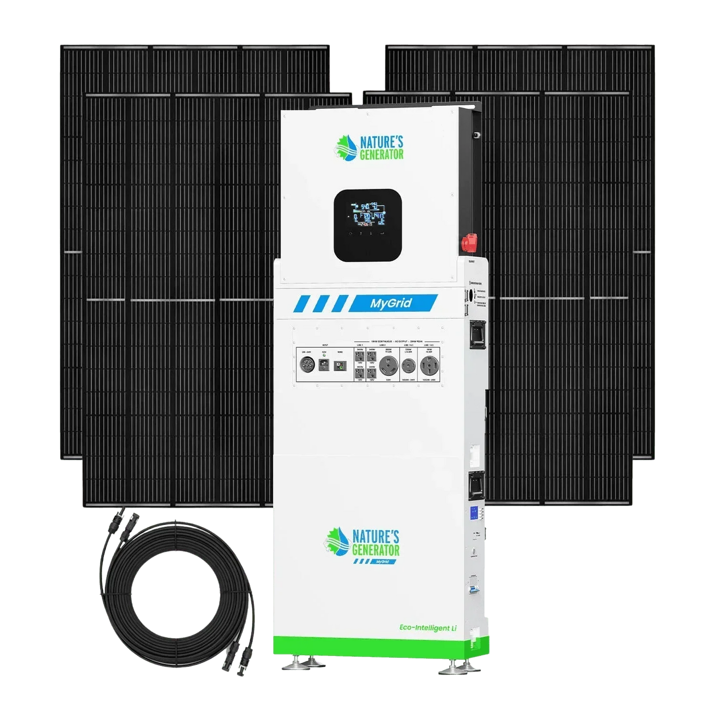 Nature's Generator MyGrid 10K Solar Generator for Home