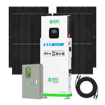 Nature's Generator MyGrid 10K with Transfer Switch for House Battery Backup