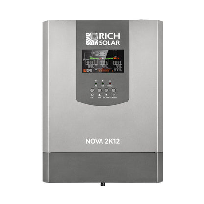 NOVA 2K12 | 2000W 12V Pure Sine Wave Inverter with Built-in Transfer Switch