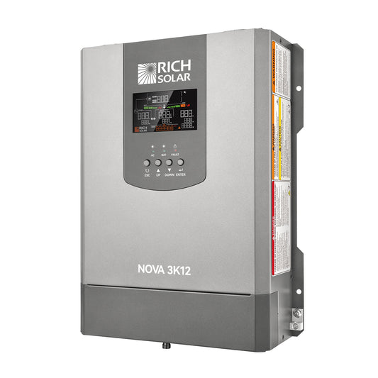 NOVA 3K12 | 3000W 12V Pure Sine Wave Inverter with Built-in Transfer Switch