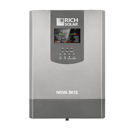 NOVA 3K12 | 3000W 12V Pure Sine Wave Inverter with Built-in Transfer Switch