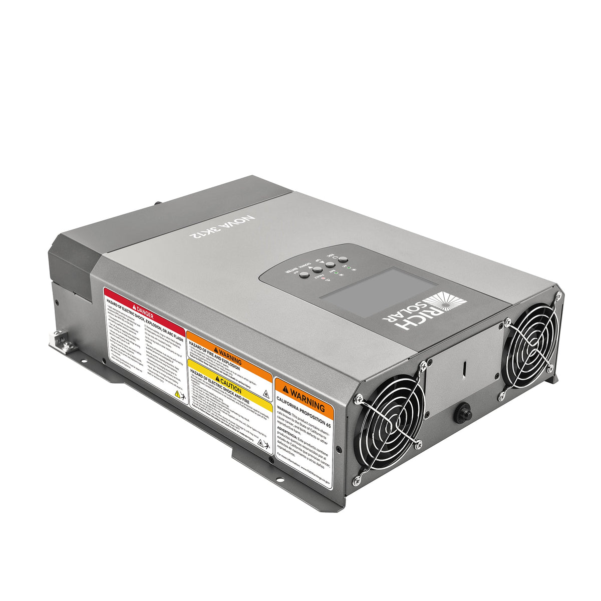 NOVA 3K12 | 3000W 12V Pure Sine Wave Inverter with Built-in Transfer Switch
