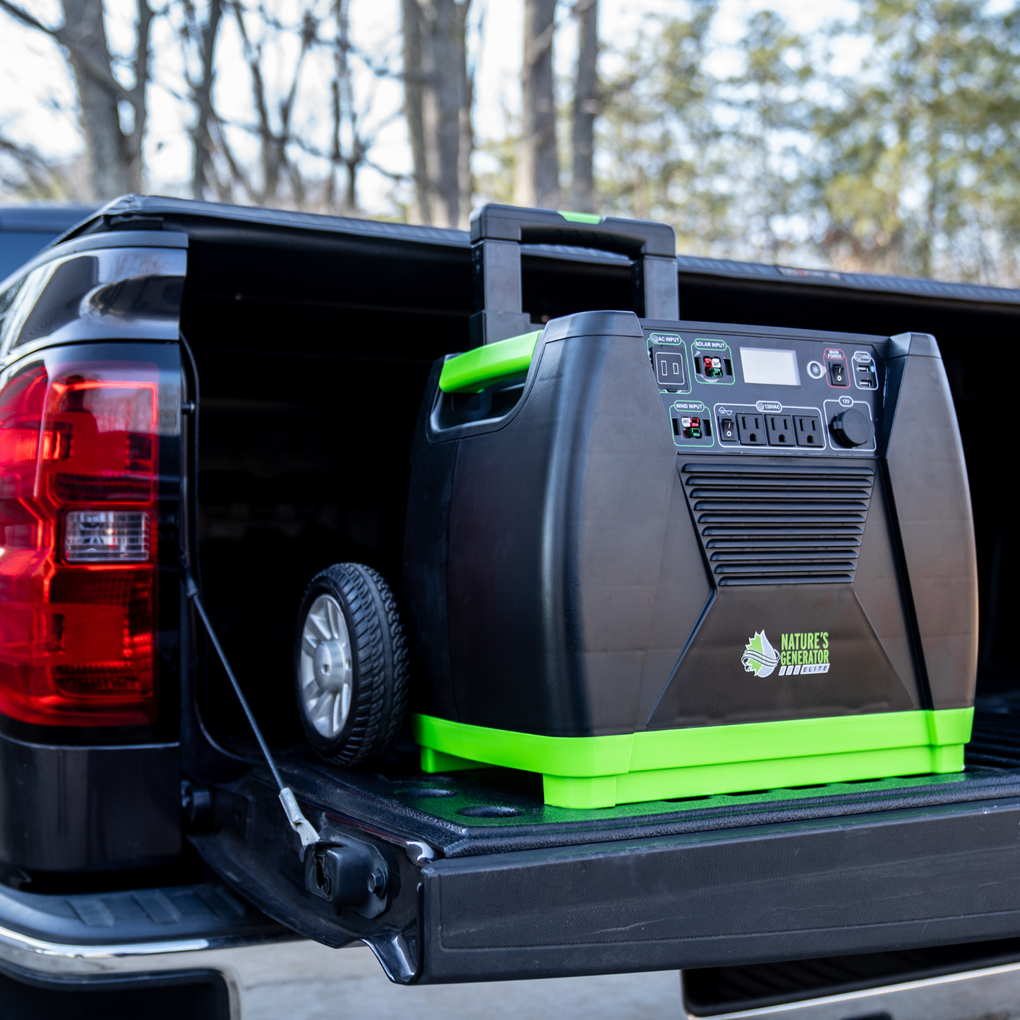 Nature's Generator Elite Portable Power Station For Home Backup And Off Grid Use
