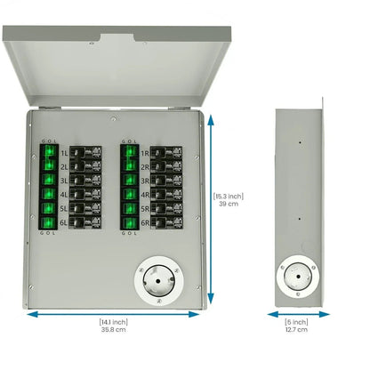 Nature's Generator 12-Circuit 120/240V 50A Non-Automatic Transfer Switch