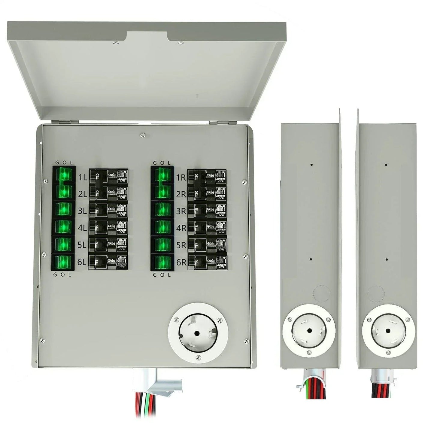 Nature's Generator 12-Circuit 120/240V 50A Non-Automatic Transfer Switch