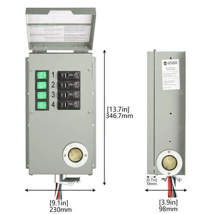 Nature's Generator 1800W Platinum PE System Solar Power Transfer Kit