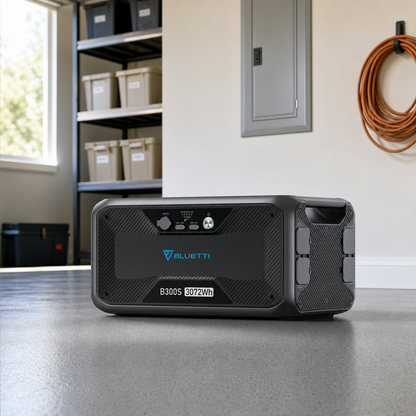 BLUETTI B300S 3072Wh Expansion Battery Backup Power Unit lifestyle product image