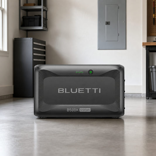 BLUETTI B500K 5120Wh Expansion Battery Module For Backup Power lifestyle product image