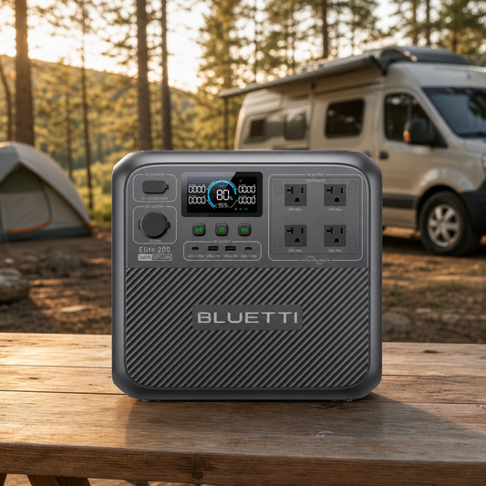 BLUETTI Elite 200 V2 Portable Power Station For Backup Power lifestyle product image