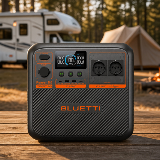 BLUETTI Premium 200 V2 Portable Power Station 2700W 2074Wh lifestyle product image