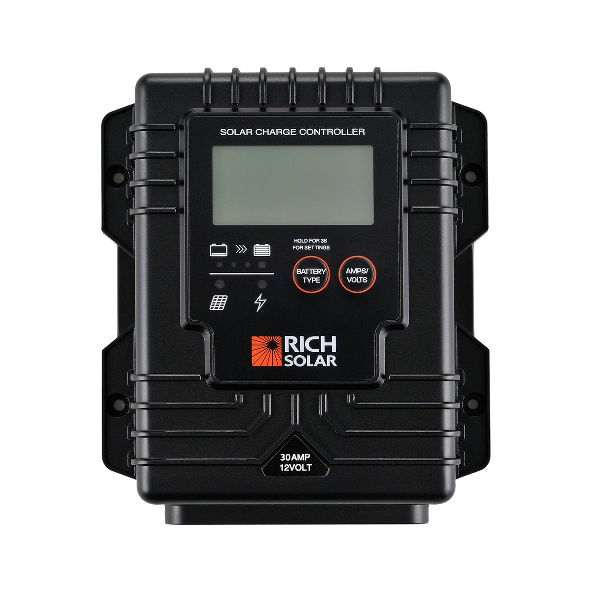 BRAVO Waterproof 30 | 30 Amp Waterproof PWM Solar Charge Controller