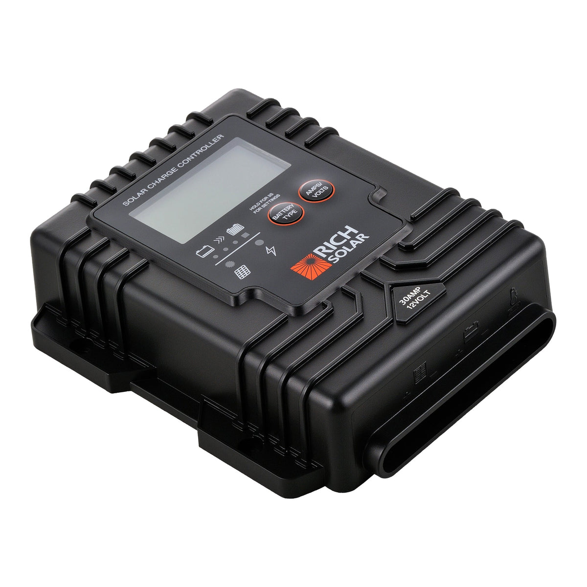 BRAVO Waterproof 30 | 30 Amp Waterproof PWM Solar Charge Controller