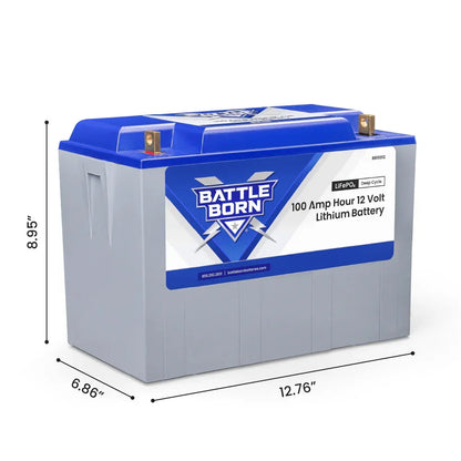 Battle Born 100Ah 12V LiFePO4 Deep Cycle Battery