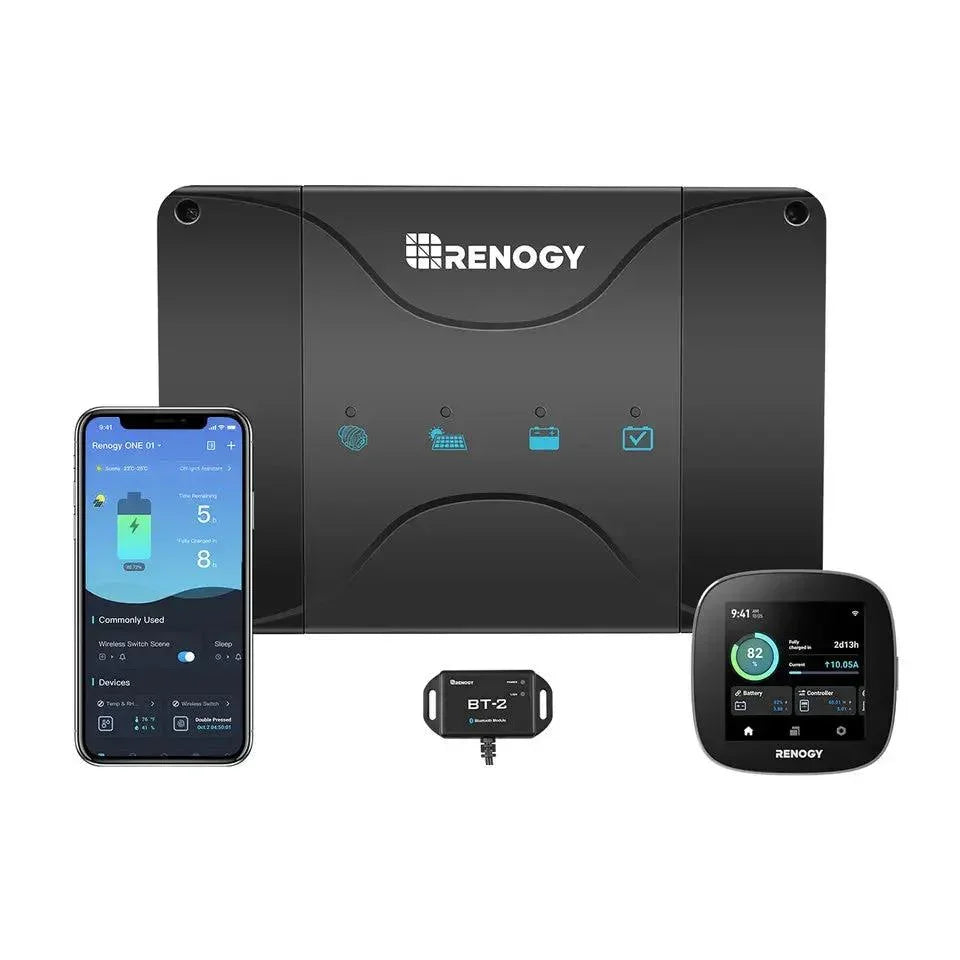 Renogy 12V 30A/50A DC-DC On-Board Battery Charger with MPPT with Renogy ONE Core