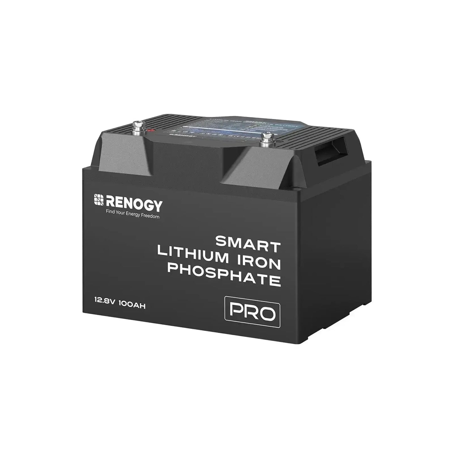 Renogy Pro - 12V 100Ah/200Ah Smart LiFePO4 Battery w/ Bluetooth & Self-Heating