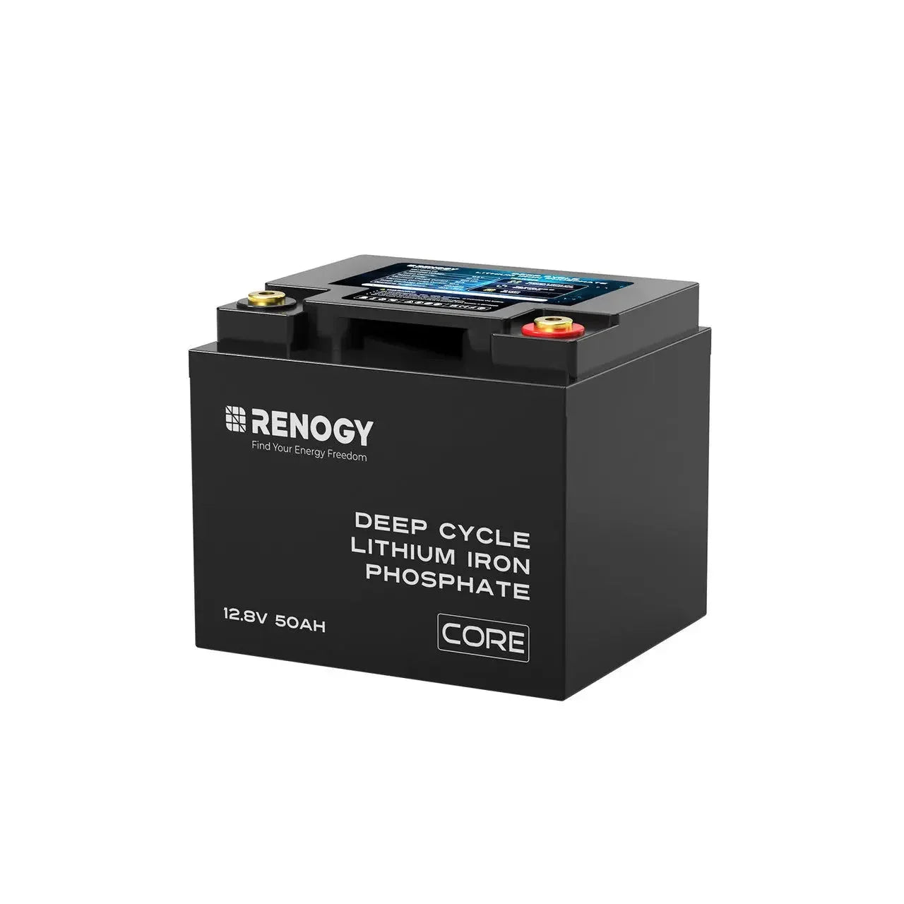 Renogy Core - 12V 50Ah Deep Cycle Lithium Iron Phosphate Battery