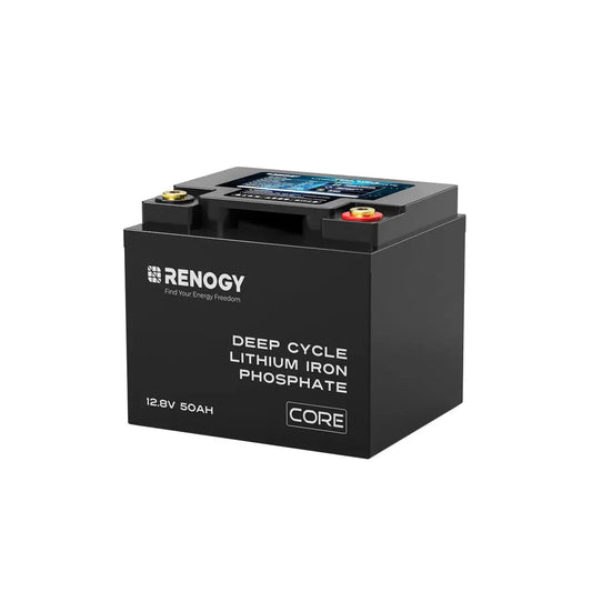 Renogy Core - 12V 50Ah Deep Cycle Lithium Iron Phosphate Battery