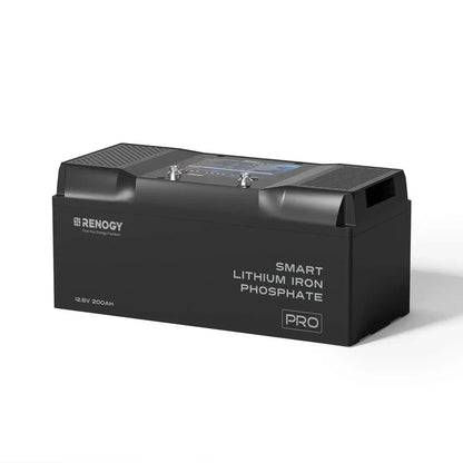 Renogy Pro - 12V 100Ah/200Ah Smart LiFePO4 Battery w/ Bluetooth & Self-Heating