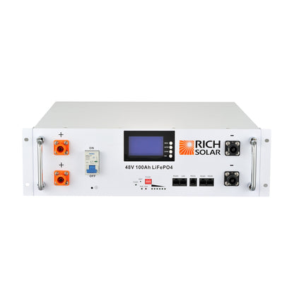 Rich Solar Alpha 5 48V 100Ah LiFePO4 Server Rack Battery