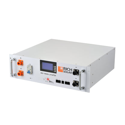 Rich Solar Alpha 5 48V 100Ah LiFePO4 Server Rack Battery