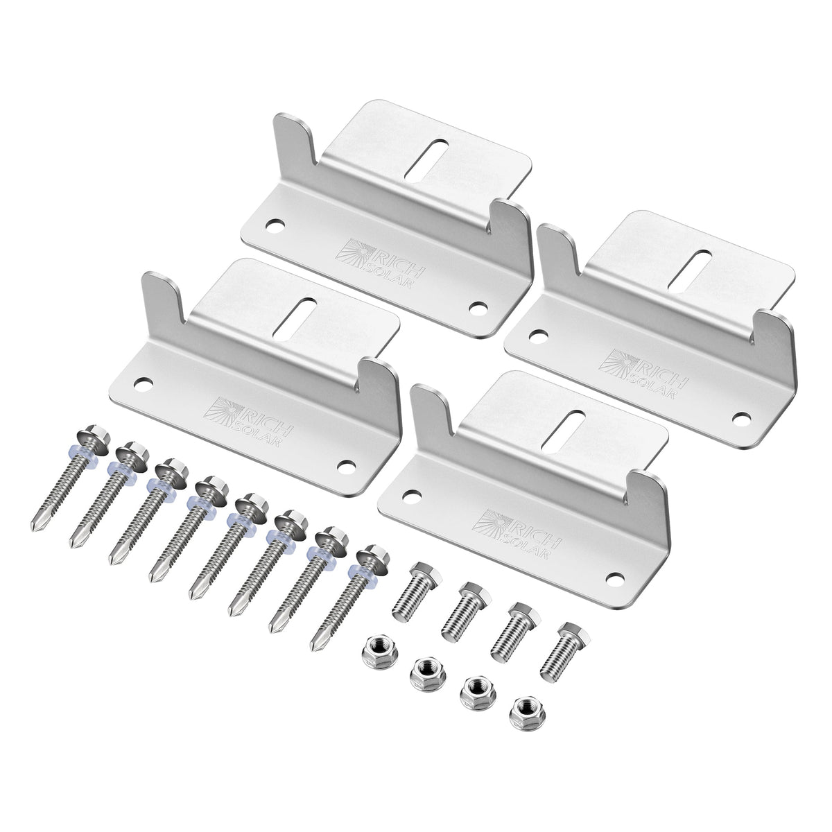 Z-Brackets Mounting Hardware Z-Brackets with Screws