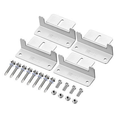 Z-Brackets Mounting Hardware Z-Brackets with Screws