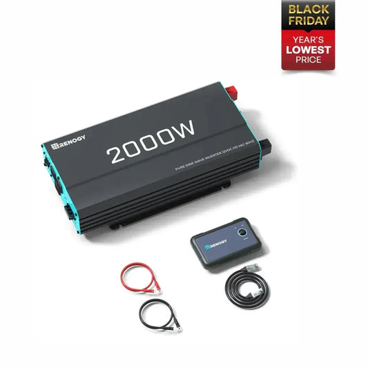 Renogy 2000W 12V Pure Sine Wave Inverter