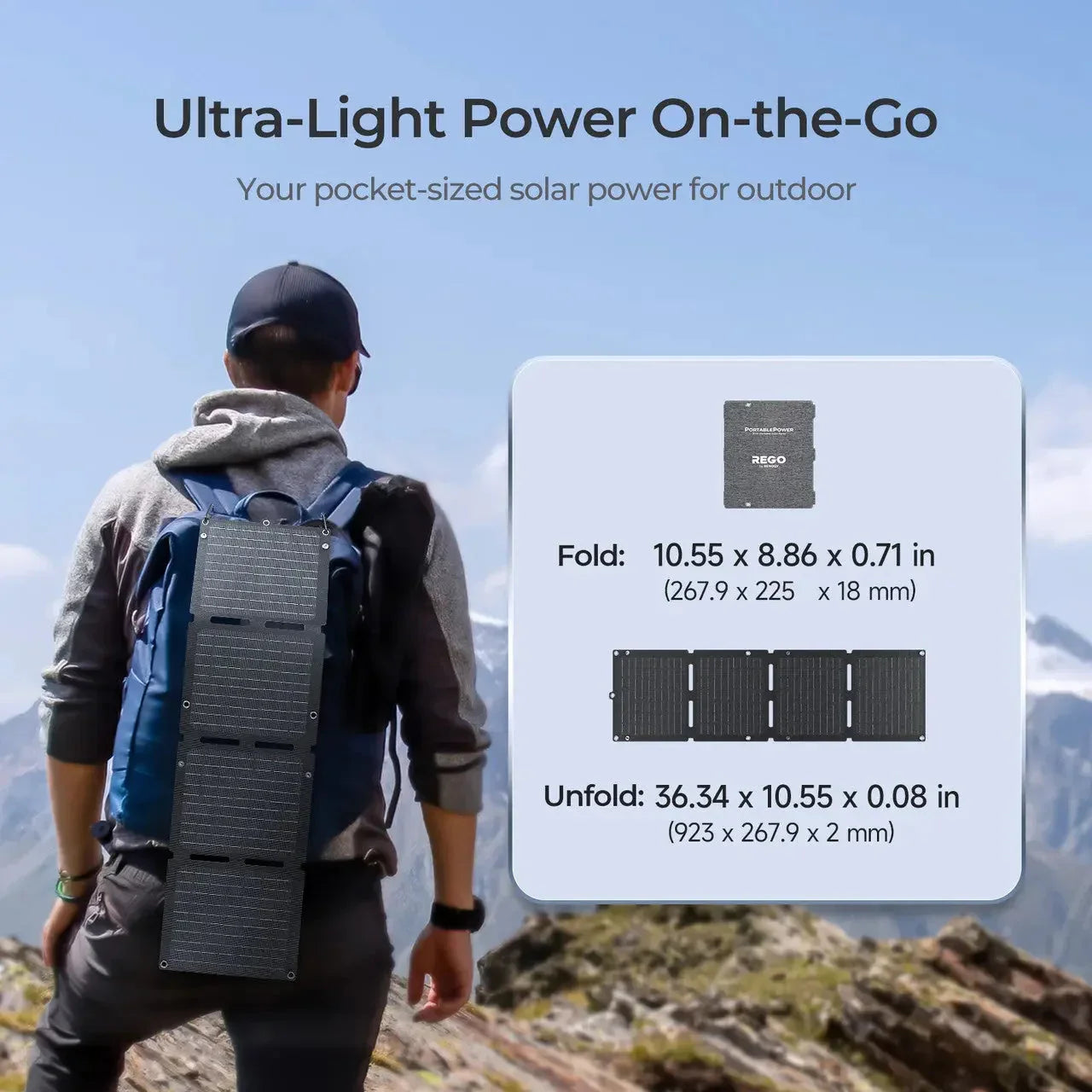 Renogy E.FLEX-SE 30W PRO Portable Solar Panel