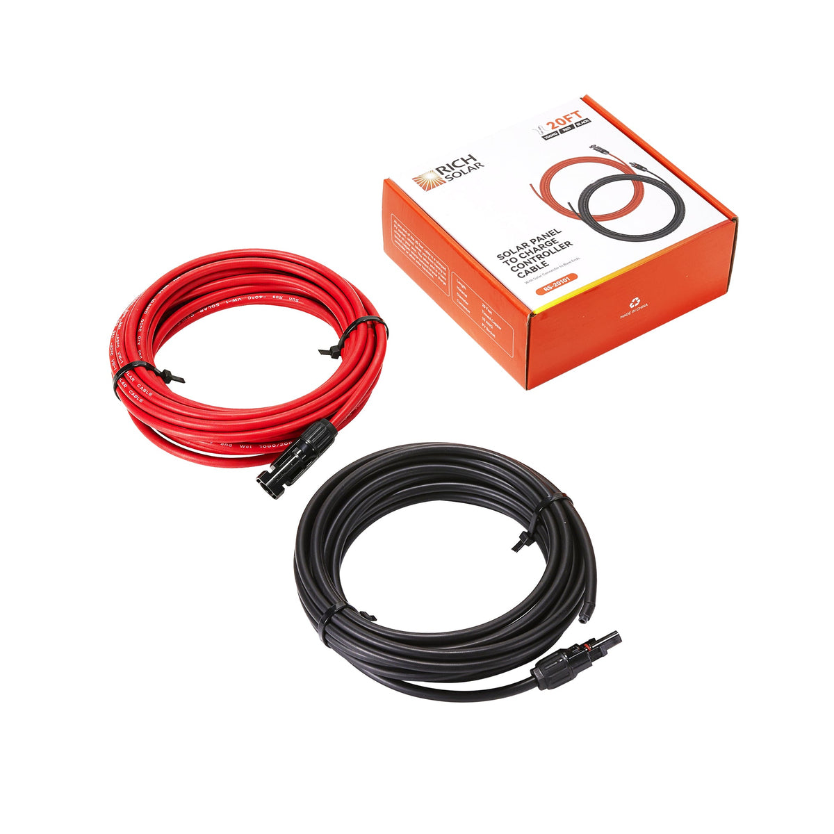 10 Gauge Extension Cable to Connect Solar Panel to Charge Controller